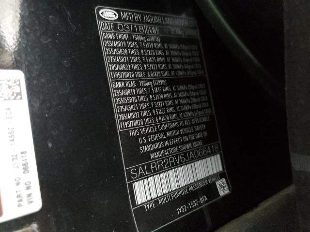 2018 Land Rover Discovery hse