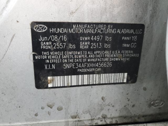 2017 Hyundai Sonata Sport