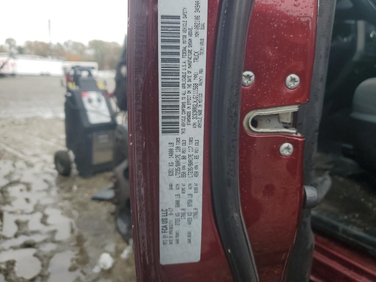 2018 Dodge RAM 3500 Flatbed Truck