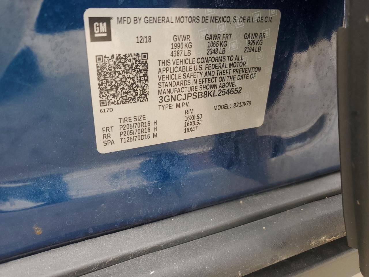 2019 Chevrolet Trax 1LT