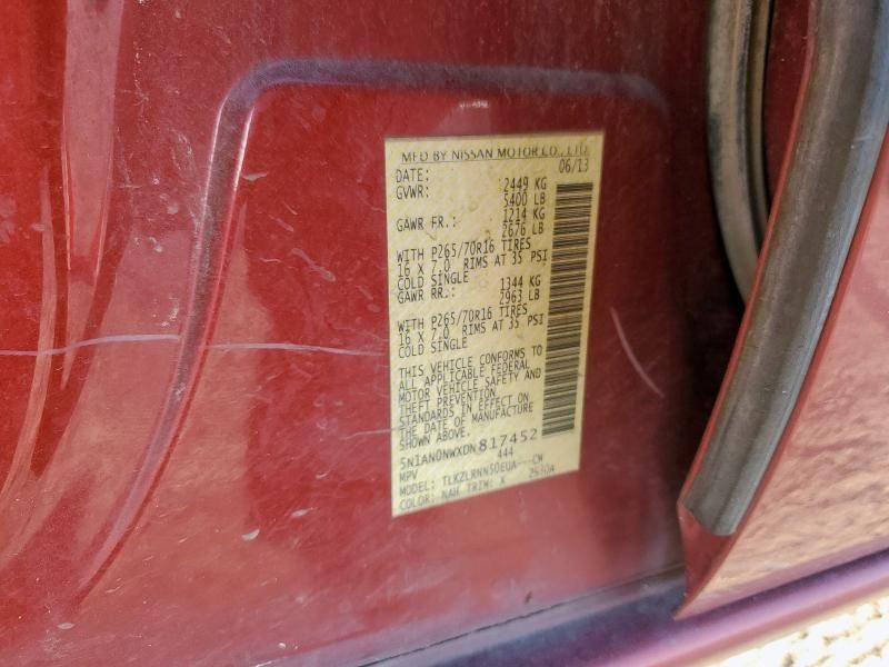 2013 Nissan Xterra X