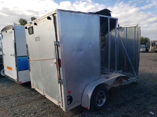 2017 Alcom Ezec-DL 7 X12 Enclosed Cargo Trailer