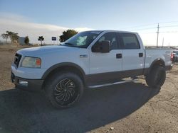 Ford salvage cars for sale: 2005 Ford F150 Supercrew