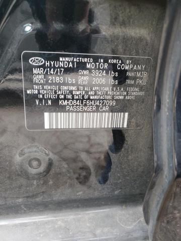 2017 Hyundai Elantra SE