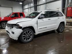 Jeep Vehiculos salvage en venta: 2017 Jeep Grand Cherokee Overland