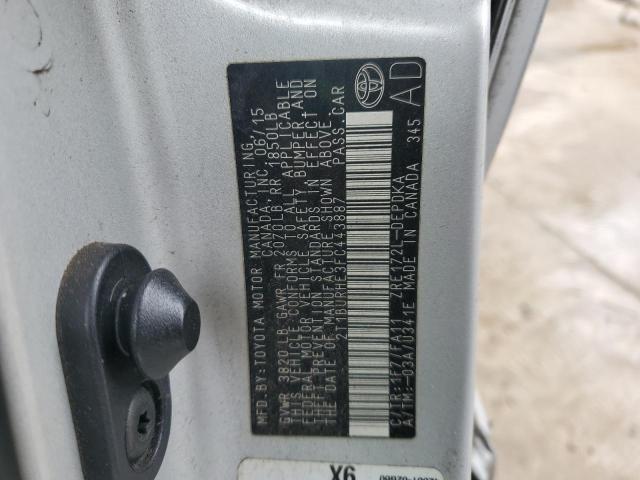 2015 Toyota Corolla l