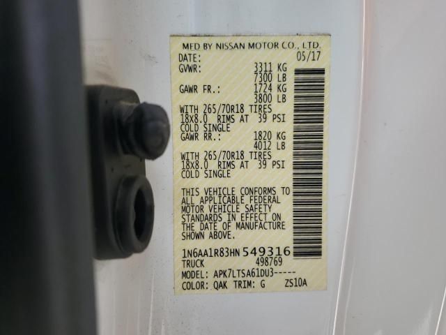 2017 Nissan Titan S