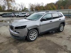 Jeep salvage cars for sale: 2016 Jeep Cherokee Sport