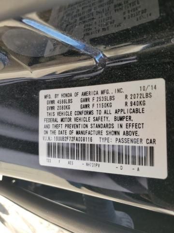 2015 Acura TLX Advance