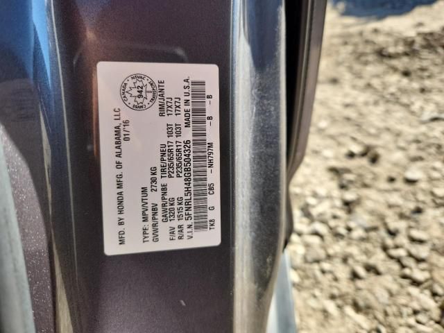 2016 Honda Odyssey ex