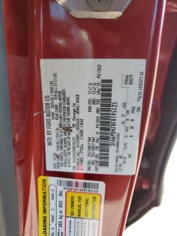 2015 Ford Fusion SE