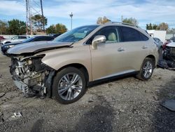 Lexus Rx350 Vehiculos salvage en venta: 2015 Lexus Rx 350 Base