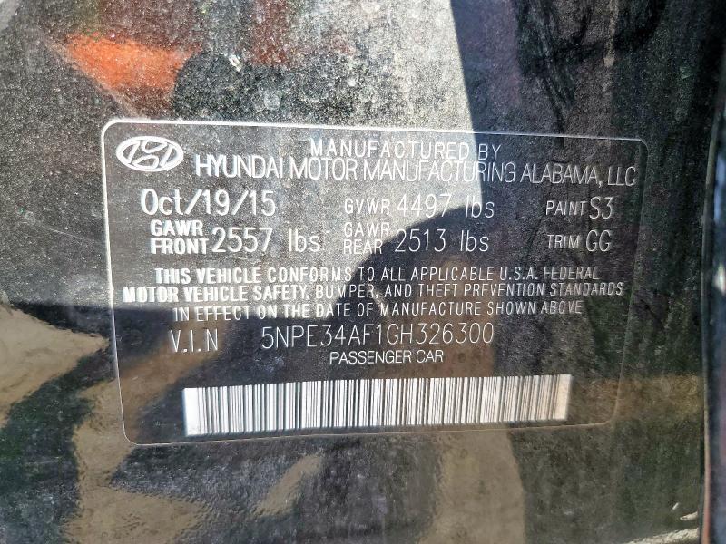 2016 Hyundai Sonata Sport