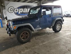 Salvage cars for sale from Copart Hayward, CA: 2004 Jeep Wrangler / TJ Sport