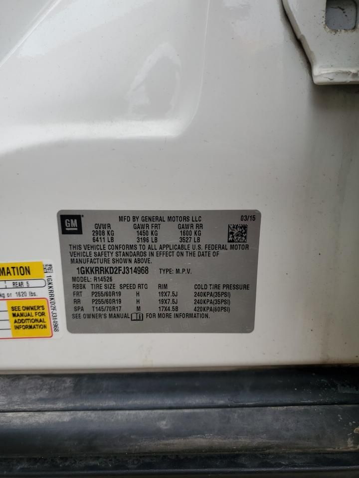 2015 GMC Acadia Slt-1