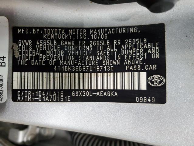 2007 Toyota Avalon xl