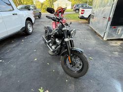 Salvage motorcycles for sale at Kansas City, KS auction: 2018 Harley-Davidson Flsl Softail Slim