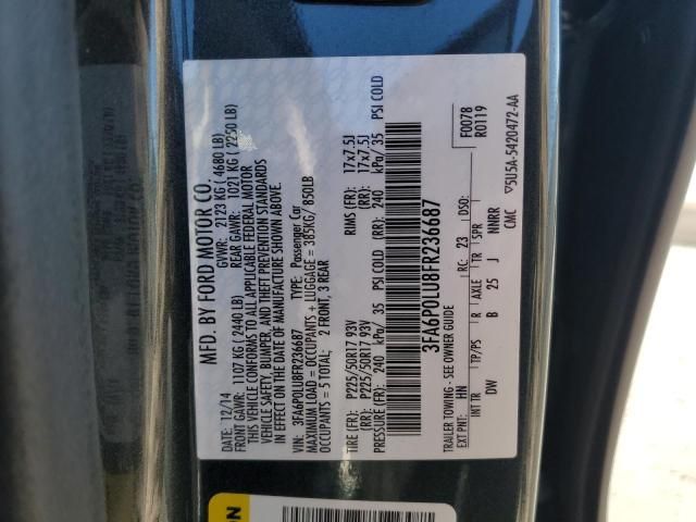 2015 Ford Fusion SE Hybrid