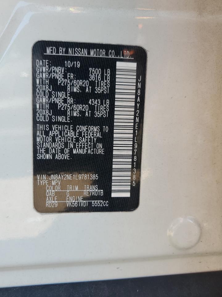 2020 Nissan Armada Platinum