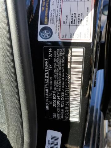 2015 Mercedes-Benz E 350