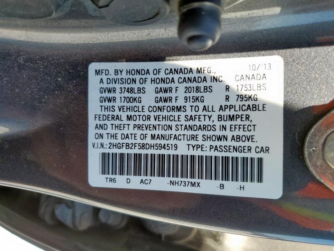 2013 Honda Civic LX
