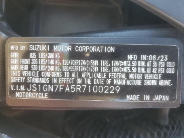 2024 Suzuki GSX-R600