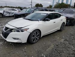 Nissan Maxima salvage cars for sale: 2017 Nissan Maxima 3.5S