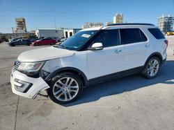 Ford salvage cars for sale: 2017 Ford Explorer Limited