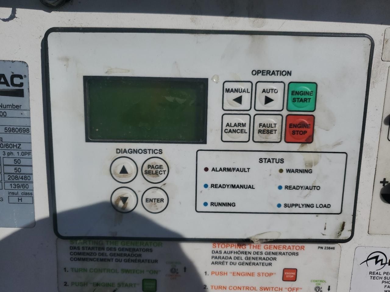 2010 Generac Generator