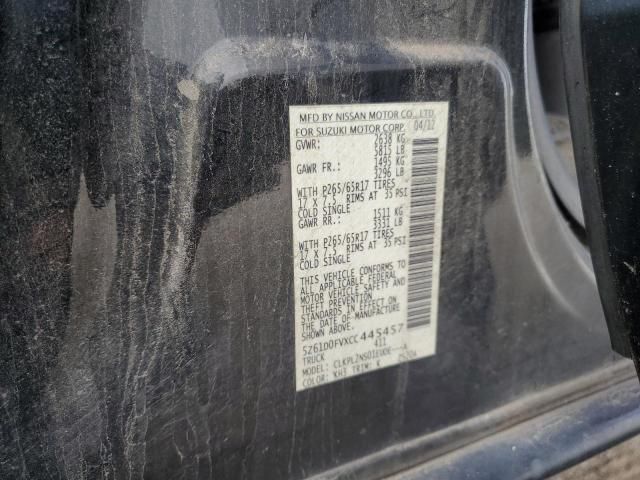 2012 Suzuki Equator Sport