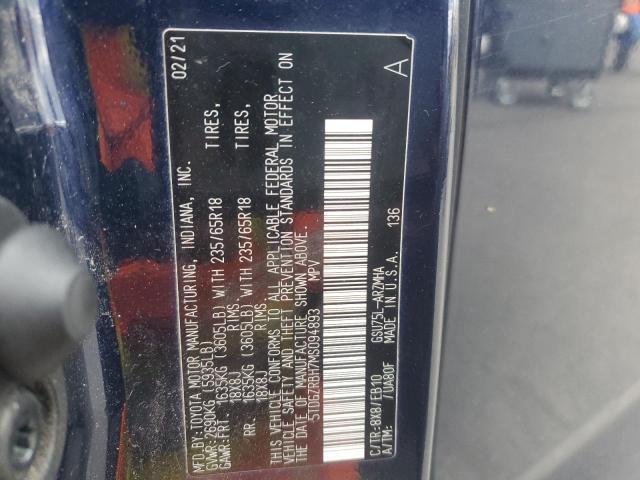 2021 Toyota Highlander xle