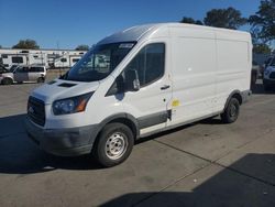 Salvage trucks for sale at Sacramento, CA auction: 2019 Ford Transit T-150