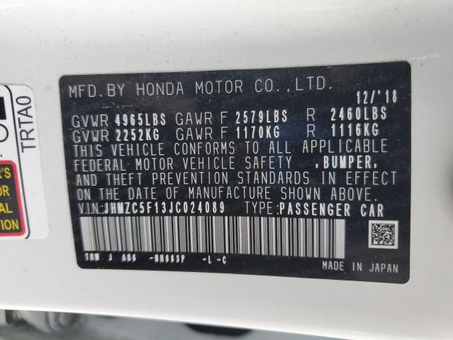 2018 Honda Clarity