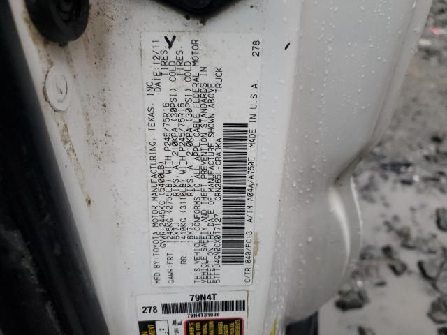 2012 Toyota Tacoma Prerunner Access Cab