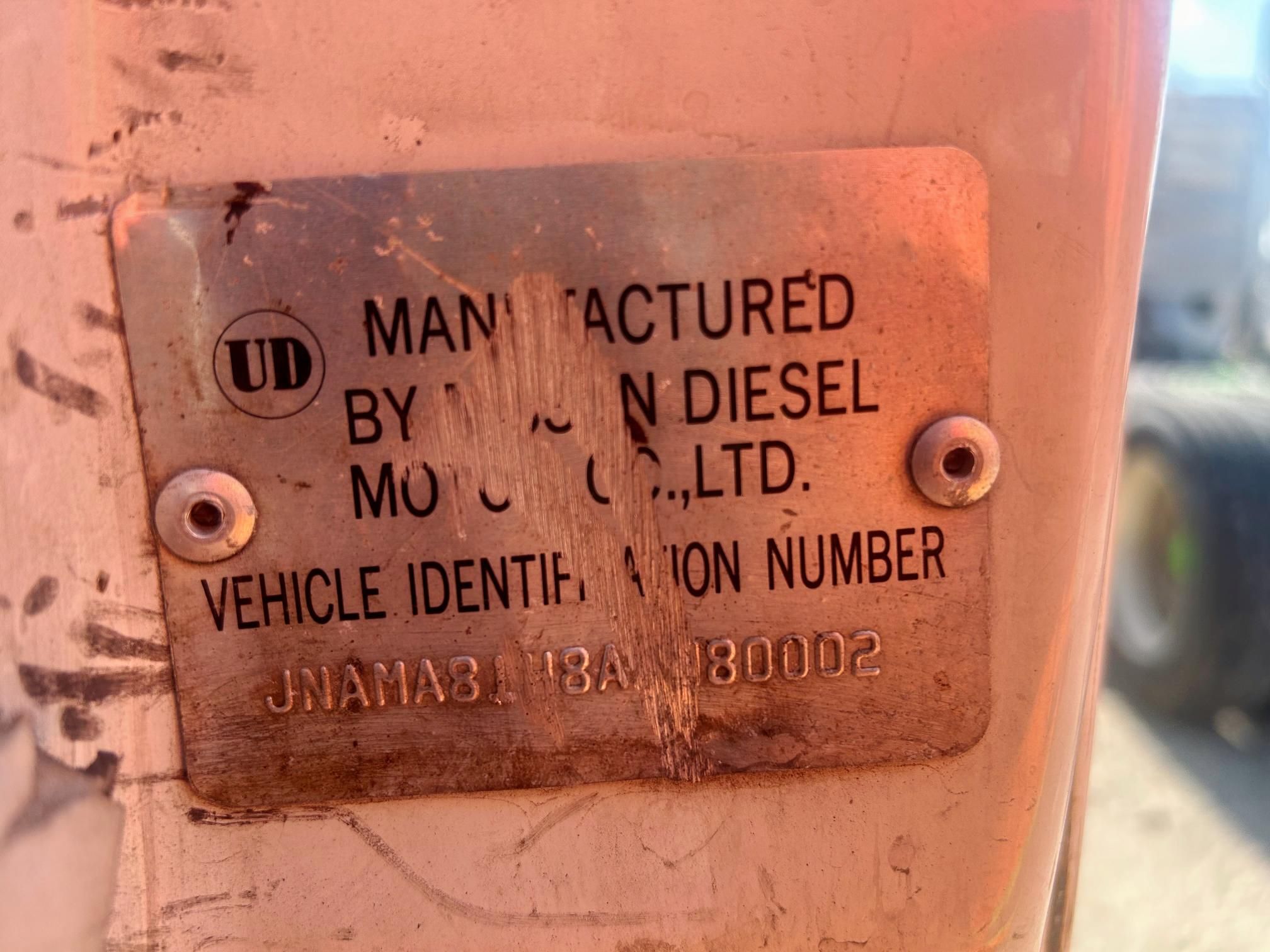 2010 Nissan Diesel UD1800