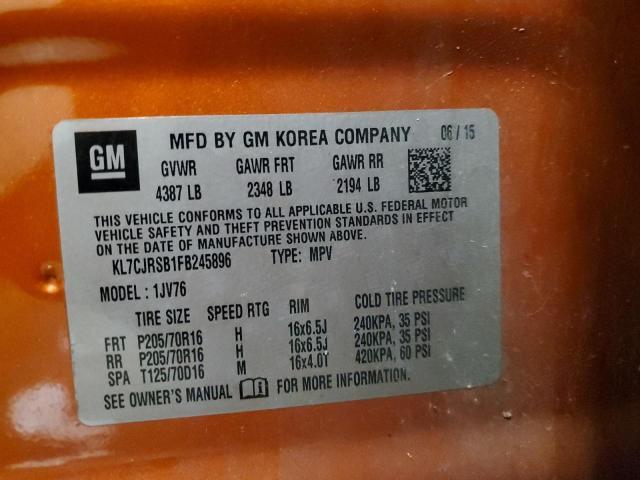 2015 Chevrolet Trax 1LT