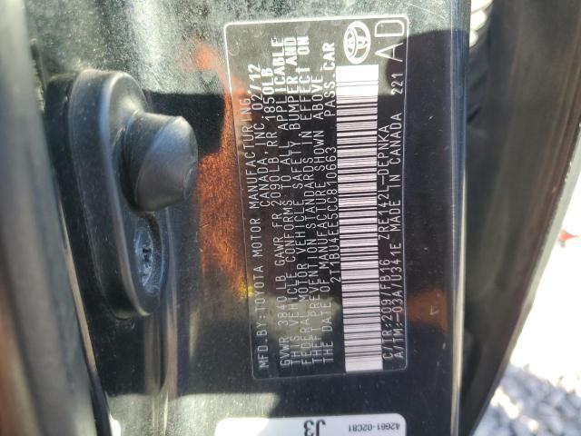 2012 Toyota Corolla Base