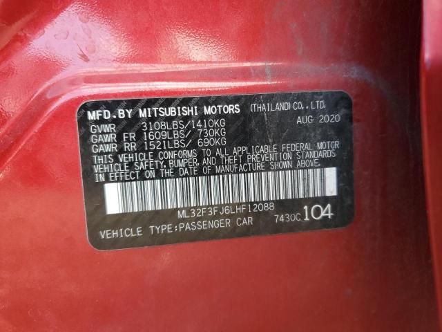 2020 Mitsubishi Mirage G4 es