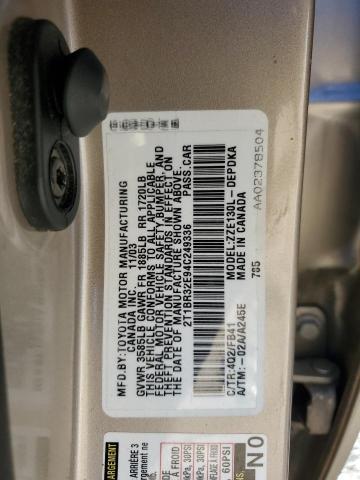 2004 Toyota Corolla ce