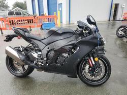 Salvage motorcycles for sale at San Diego, CA auction: 2025 Kawasaki ZX1002 M