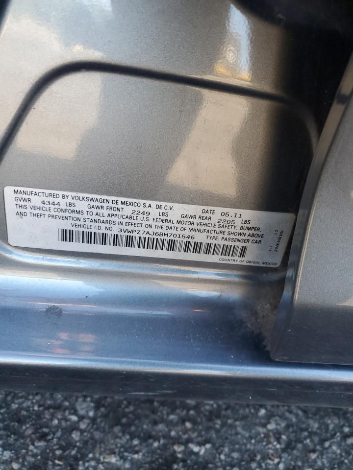 2011 Volkswagen Jetta s