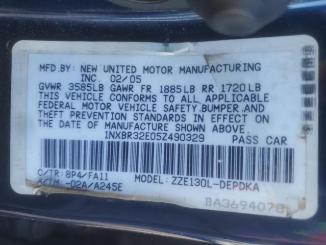 2005 Toyota Corolla CE