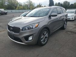 KIA Sorento salvage cars for sale: 2016 KIA Sorento SX