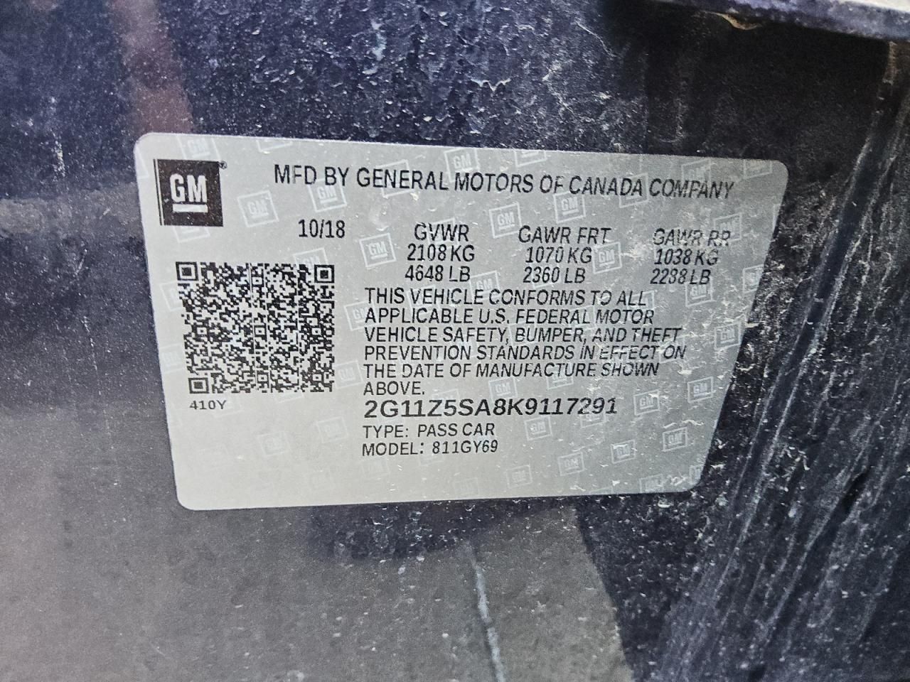 2019 Chevrolet Impala lt