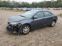 Salvage cars for sale from Copart Charles City, VA: 2017 Toyota Corolla l