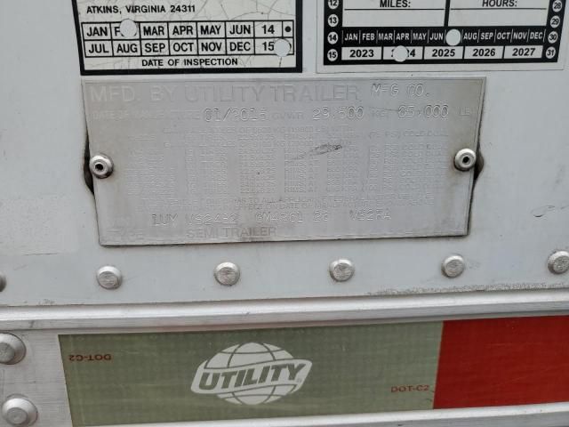 2016 Utility VS2RA Refrigerated Van Trailer