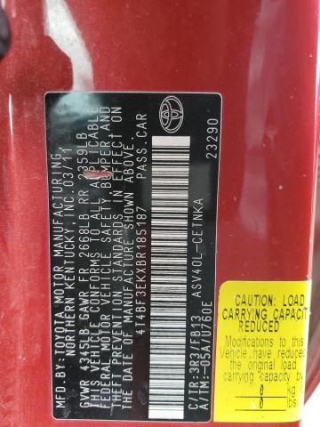 2011 Toyota Camry Base