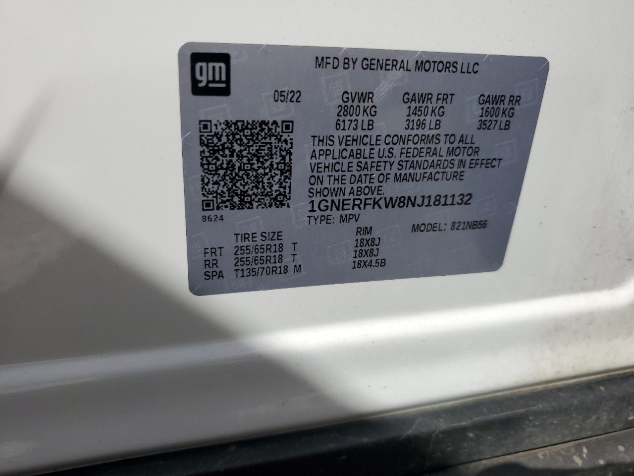 2022 Chevrolet Traverse ls
