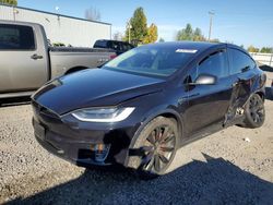 Tesla Model x salvage cars for sale: 2016 Tesla Model x