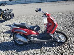 Salvage motorcycles for sale at Reno, NV auction: 2006 Piaggio BV 200